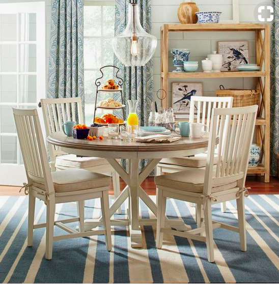 classic • casual • home: The Beauty of Round Dining Tables and Some Fun ...