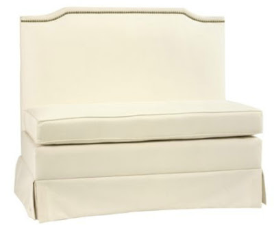 and the Hampton Upholstered 48" Bench