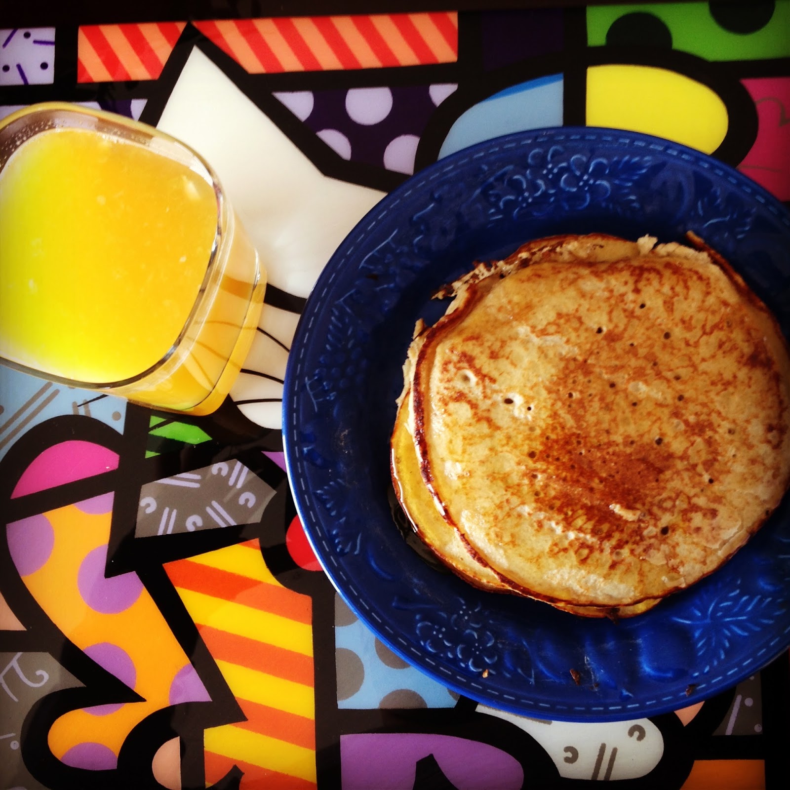 Nuestro recetario Pancakes de avena con banano