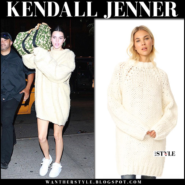 kendall jenner chunky sneakers