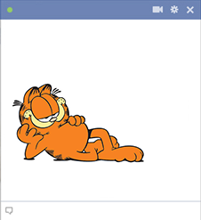 Garfield Facebook Emoticon