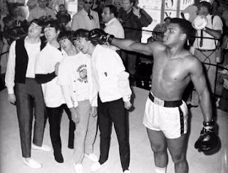Muhammad Ali con Los Beatles