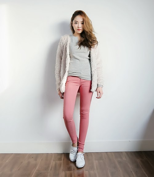 [Yubsshop] Furred V-Neck Jacket | KSTYLICK - Latest Korean Fashion | K ...
