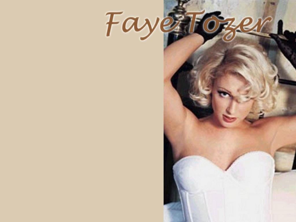 ... : English singer, songwriter and actress Faye Tozer Wallpaper
