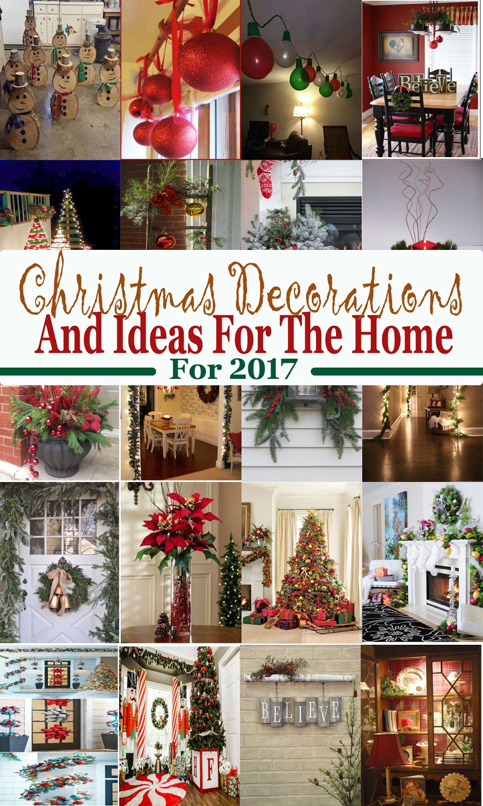 Christmas Stuff Christmas Decorations And Ideas For The Home For 2017