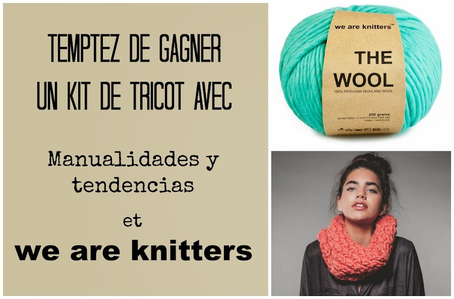concours kit de tricot de we are knitters