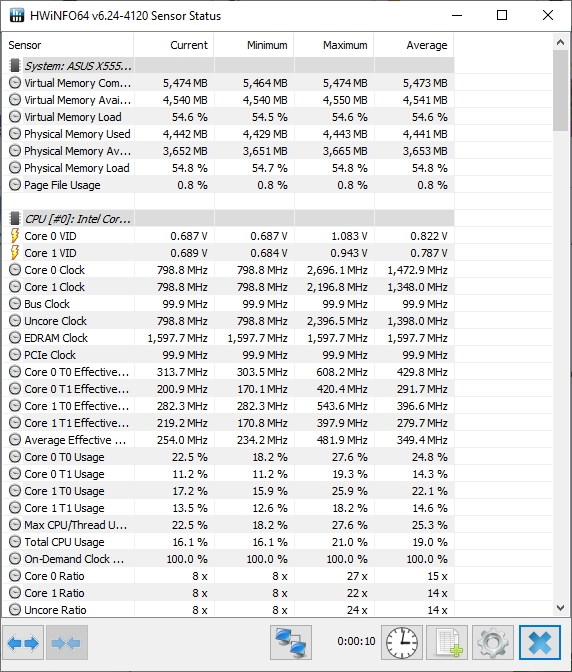 CPU ve GPU Sıcaklığını Görev Çubuğunda Gösterme 4 hwinfo 3 2020 04 25