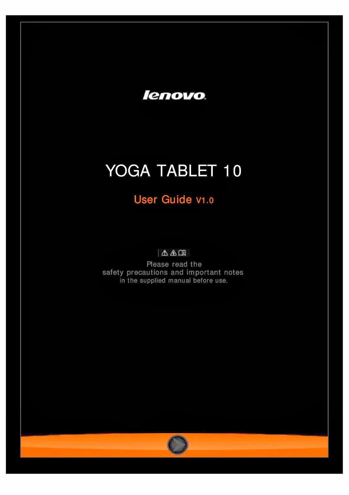Lenovo Yoga 10 B8000 Manual - Manual Centre