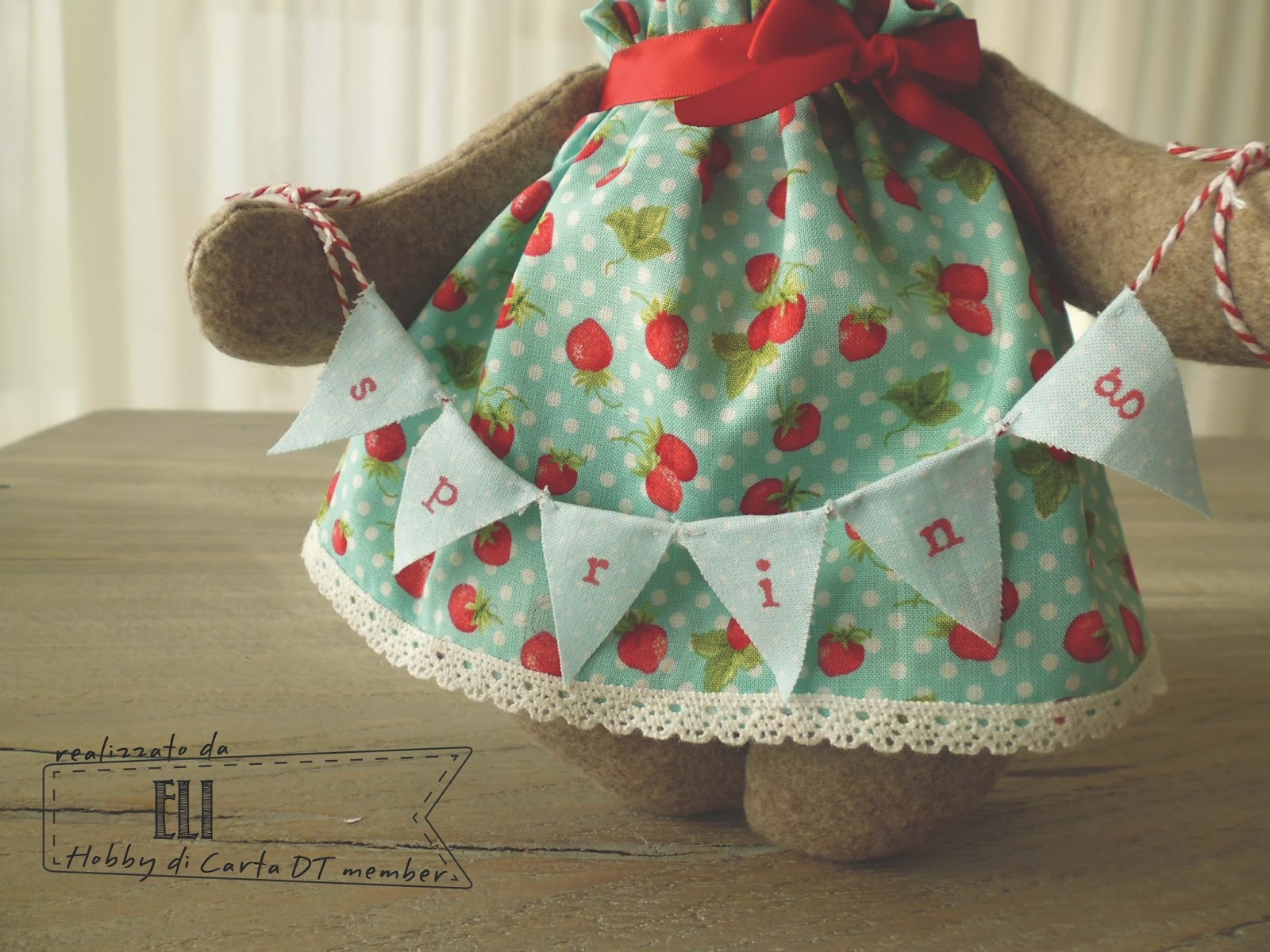 Il laboratorio di Eli Voglia di primavera la coniglietta Olivia DIY