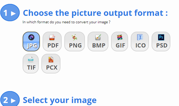 موقع Convertimage لتحويل صيغة صورة من Png أو Gif أو Bmp إلى Jpg جديد الهواتف الذكية