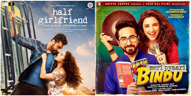 Hindi movie, hindi movie 2017, ayushmann khurrana, parineeti chopra, arjun kapoor, shraddha kapoor, flop movie 2017, 