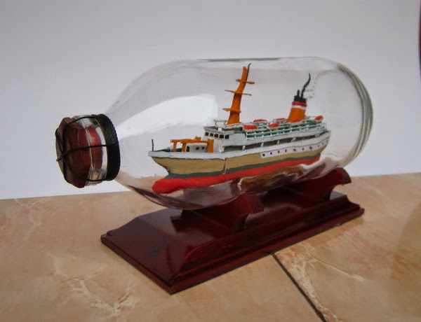 Miniatur Kapal  Kerajinan  Tangan Kapal  Titanic 