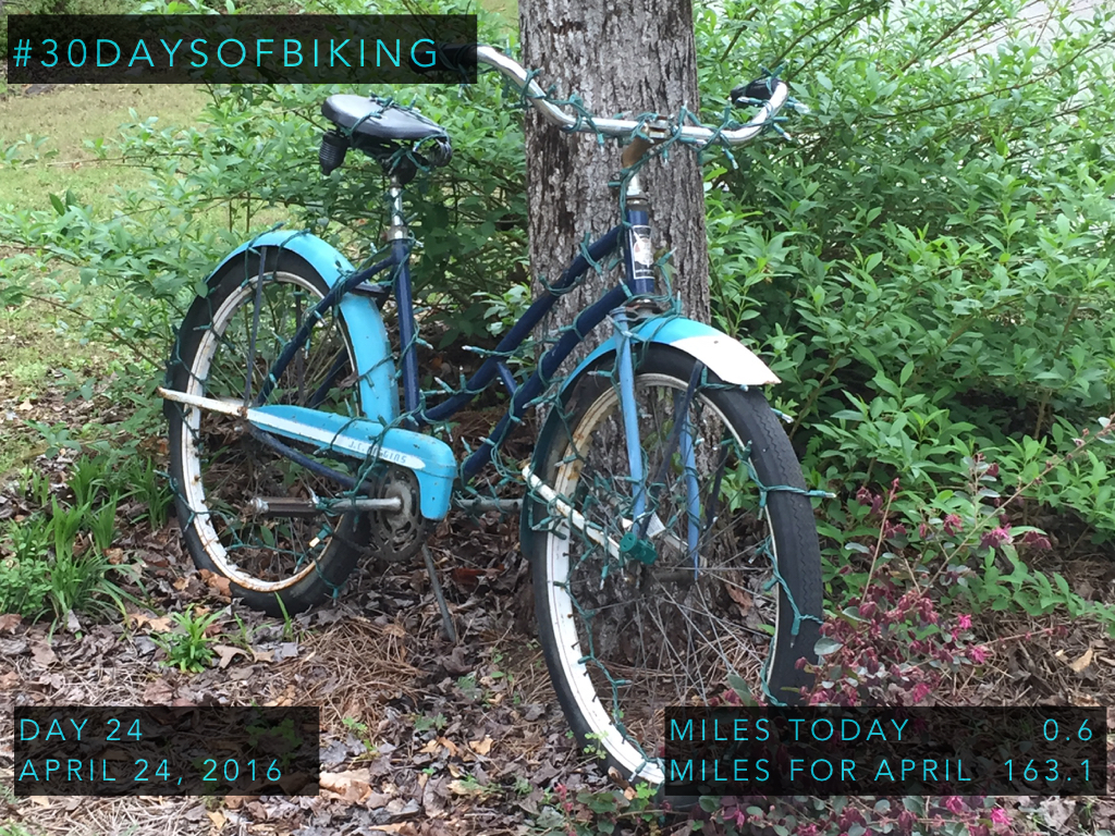 biking 14 miles a day