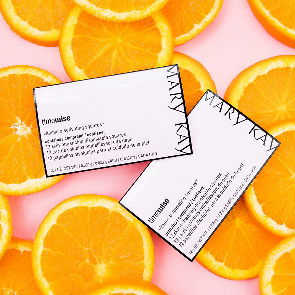 Loca por los tacones Mary Kay lanza el primer cosmético de vitamina C