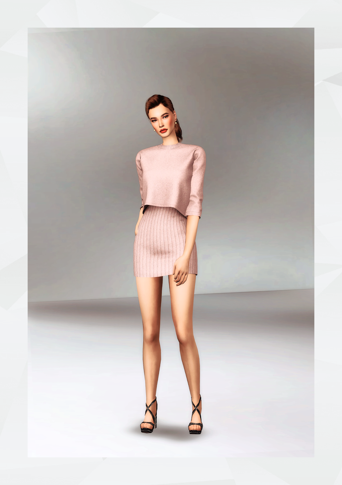 Two Piece Knit Dress Gorilla X3