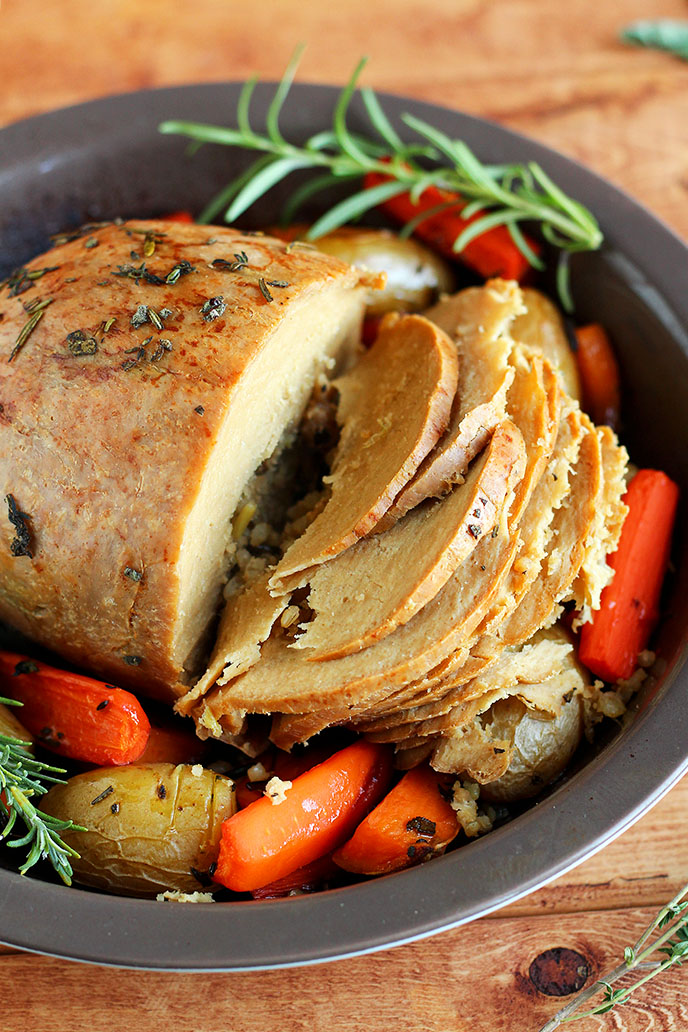 Vegan Tofurkey Roast Recipe Healthy Snacks Food