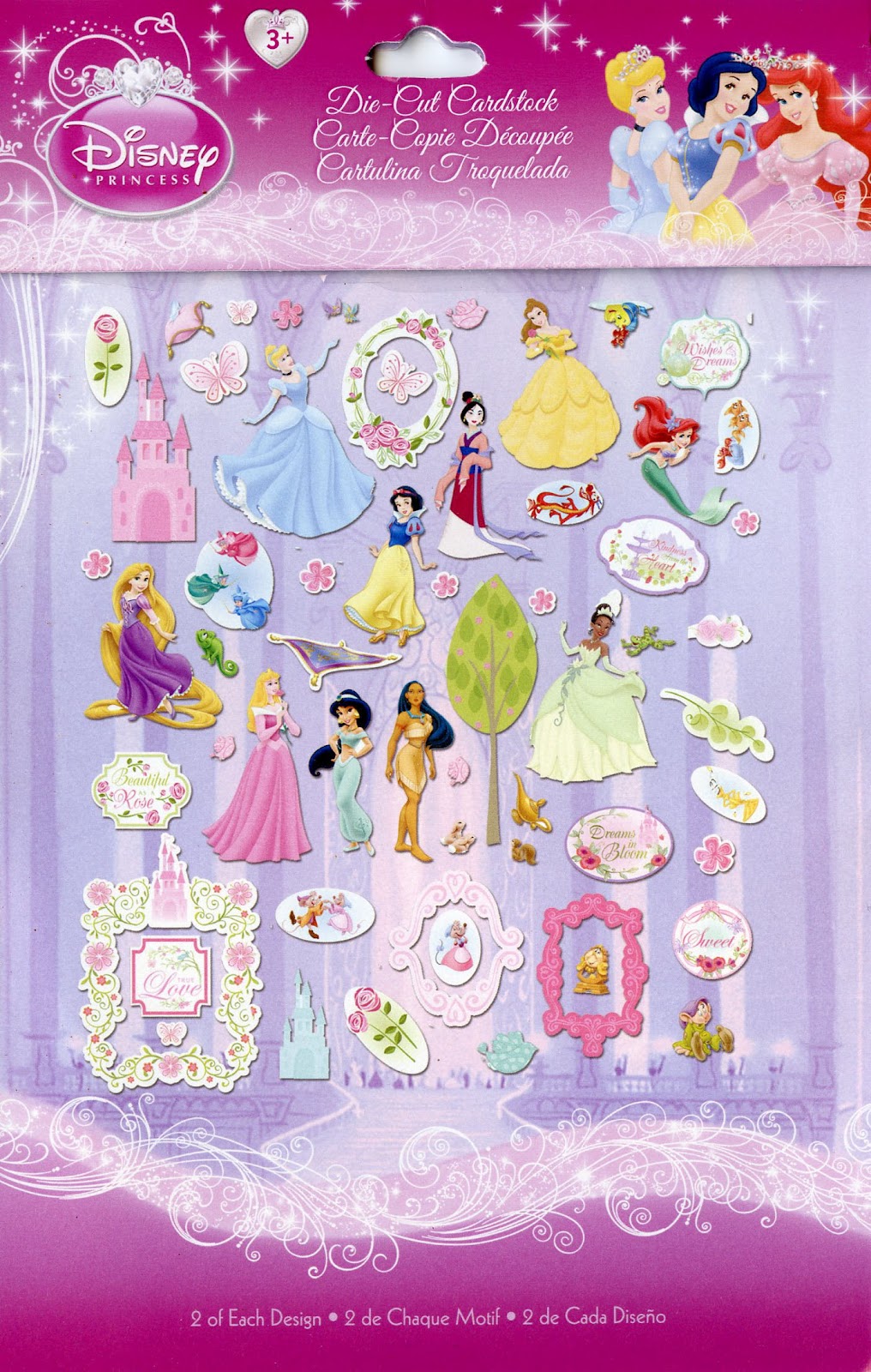 A WDW Mom's Daily Endeavors A Few Disney Princess Scrapbooking Finds (and a couple of good buys