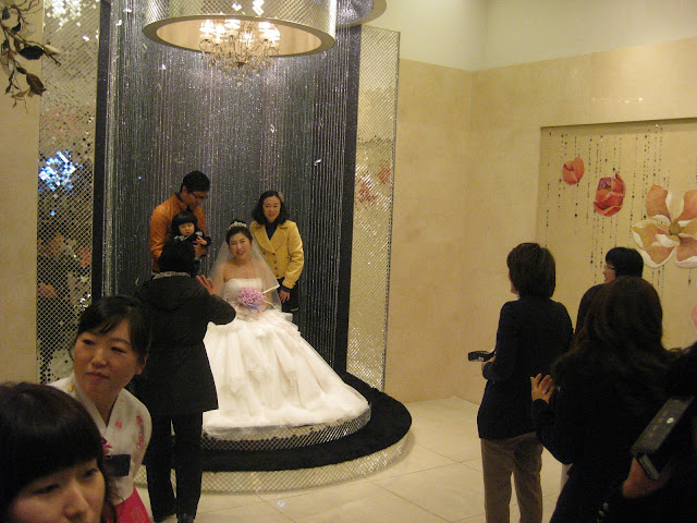 a bridal waiting room