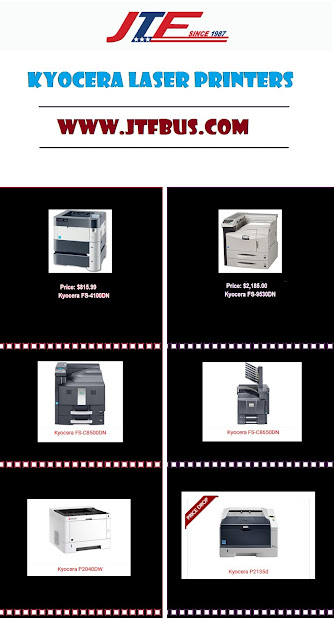 Kyocera Laser Printers on sale