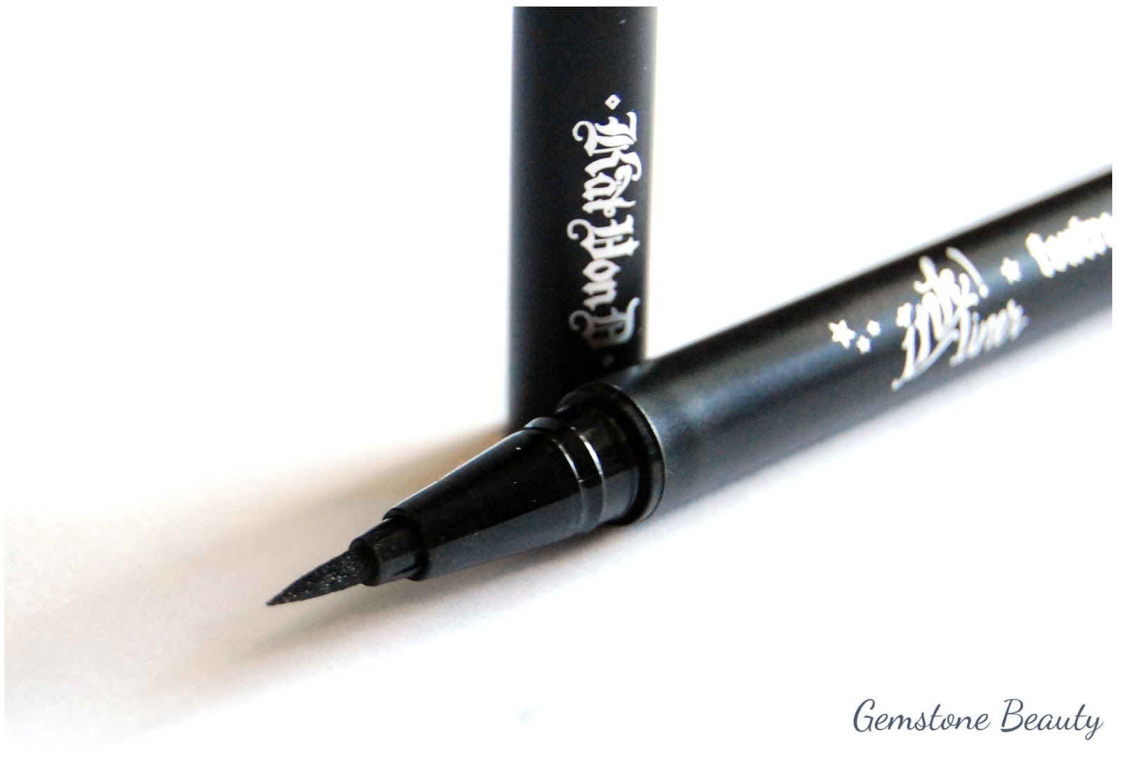 Gemstone Beauty My Holy Grail Eyeliner Kat Von D Ink Liner in Trooper