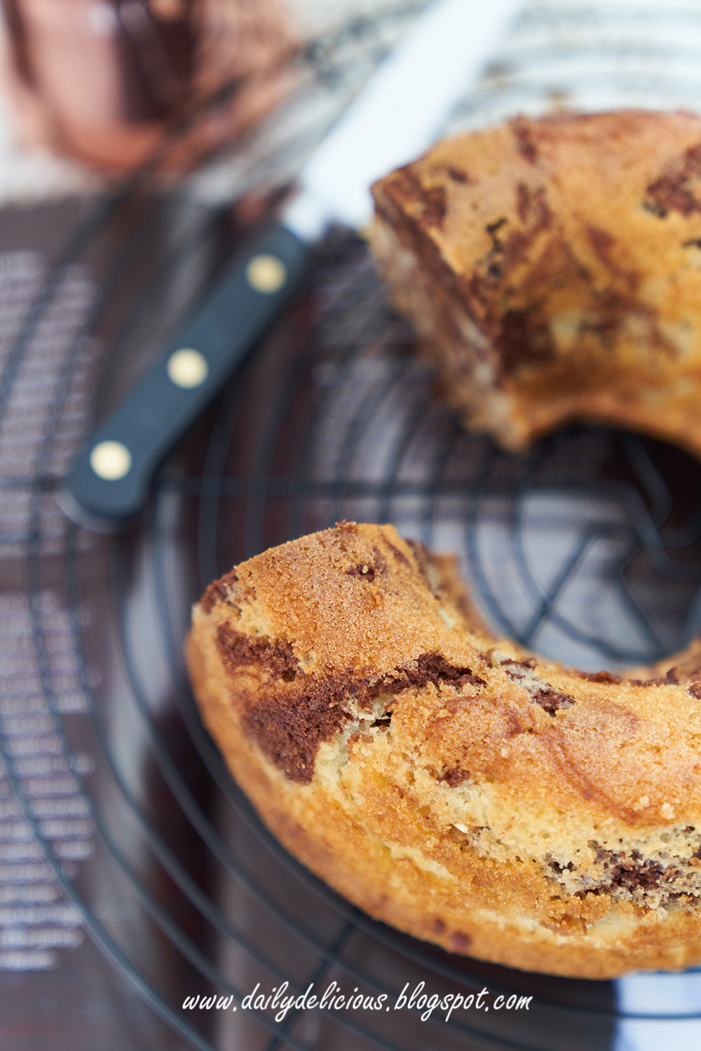 dailydelicious Yogurt Marble Cake