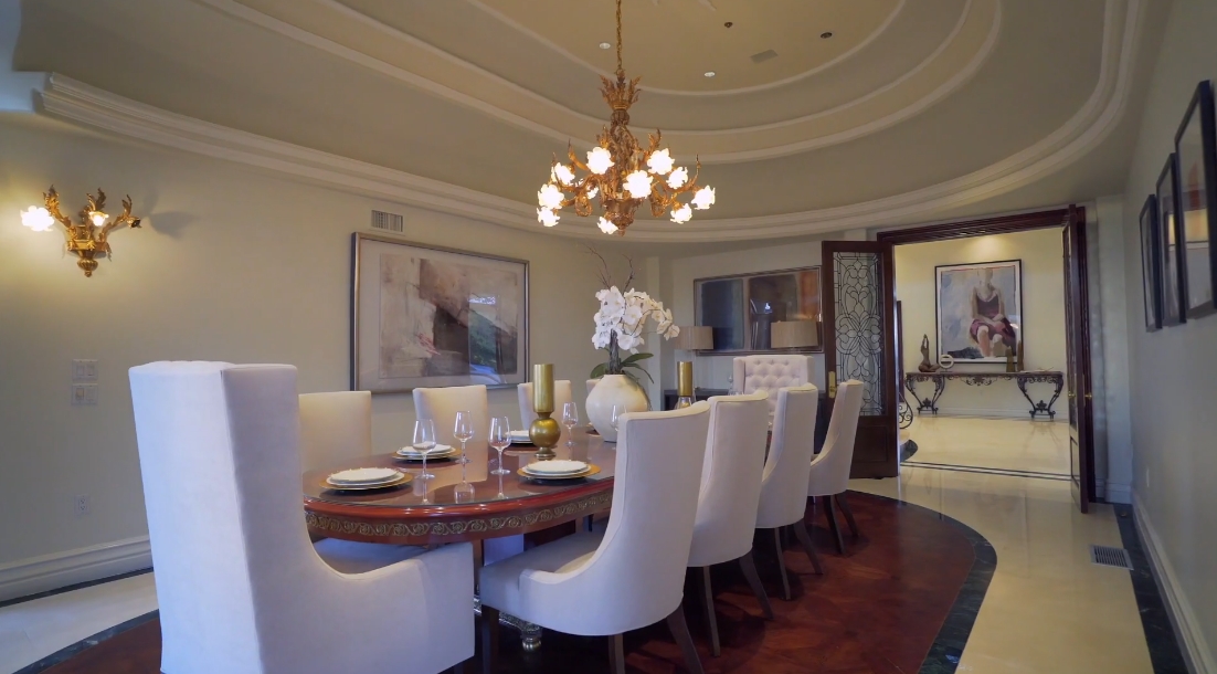 59 Interior Design Photos vs. Tour 3431 Caribeth Dr, Encino, CA Luxury Mansion