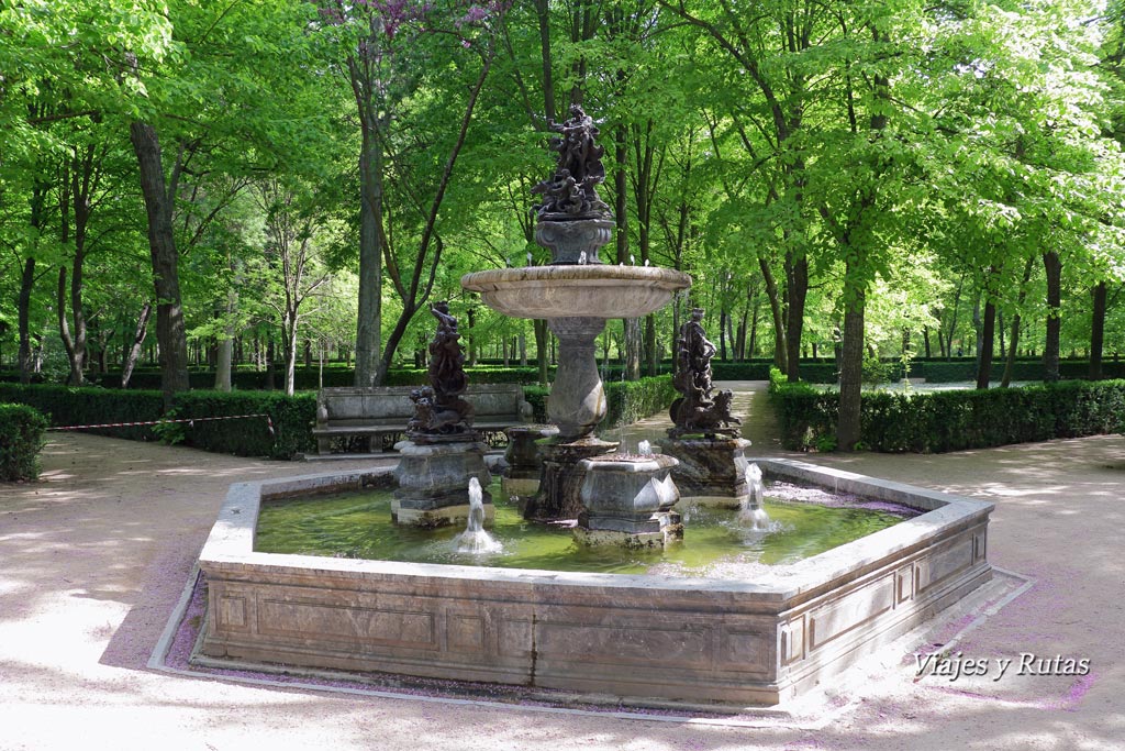 Fuente de Neptuno, Jardín de la isla, Aranjuez