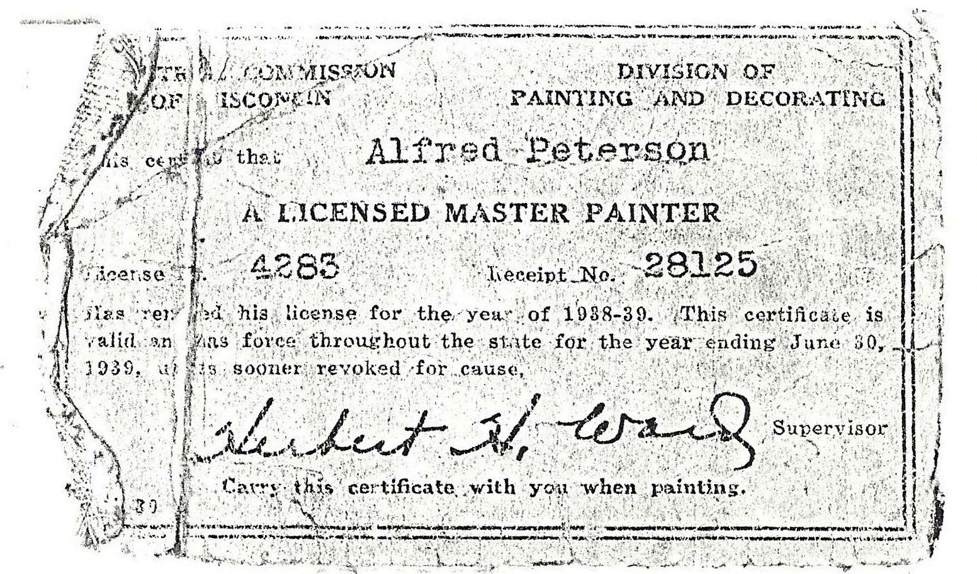 My Other Blog Alfred Peterson Short Biography