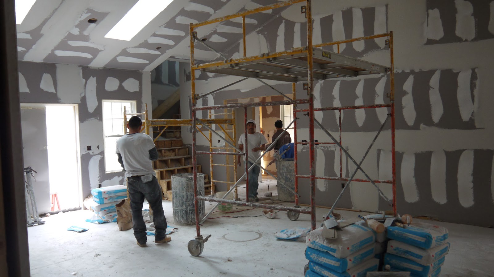 The Impatient Home Builder Plastering