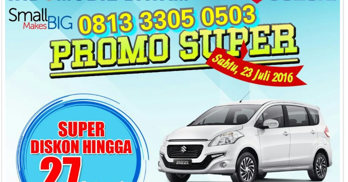 SHOWROOM EVENT SUZUKIBATAM DEALER RESMI MOBIL SUZUKI