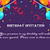 Birthday Party Invitation Message for Adults