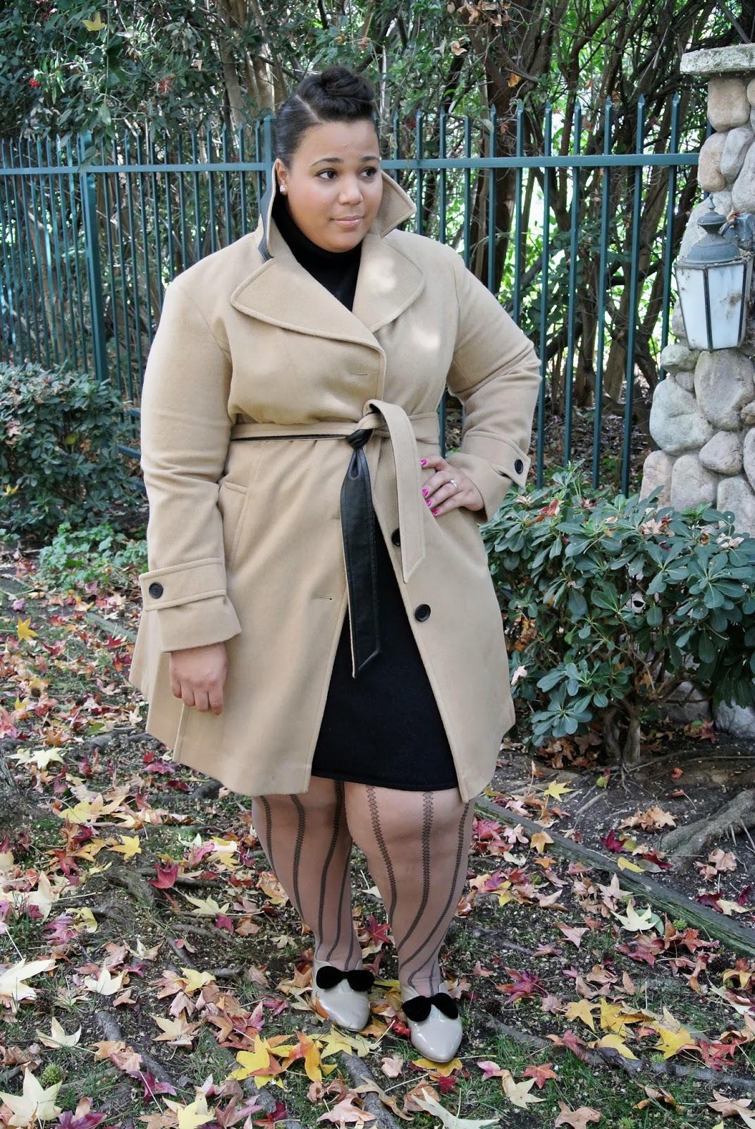 Plus Size blog, plus size coats, DKNY