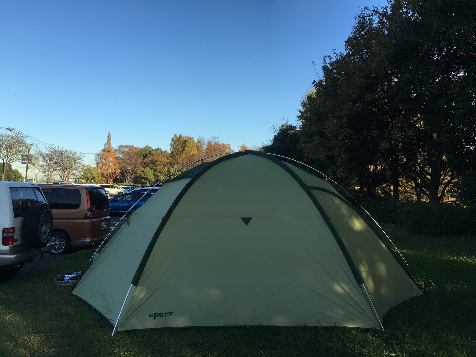 全てはカタチから テンマク グランドハット４試し張り