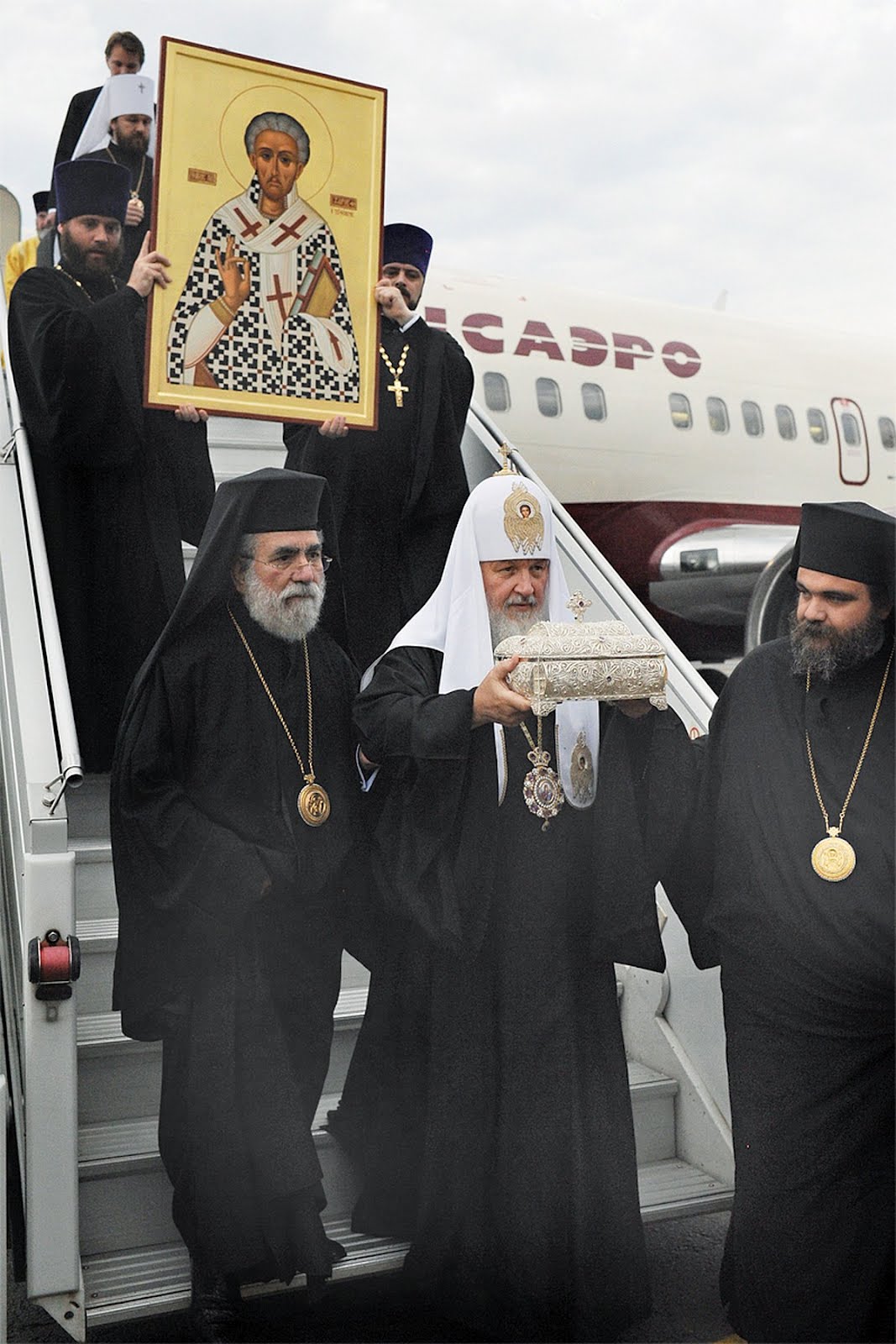 ORTHODOX CHRISTIANITY THEN AND NOW St. Lazarus' Relics Brought to
