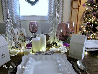 Decorating the Dining Table and Dining Room for the Holidays with classic timeless and vintage appeal