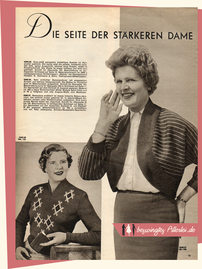 Handarbeitshefte, Beyers Handarbeit, 1955, 50er Jahre, Beyers, Stricken, Nähen, Zeitschriften, alt, historisch