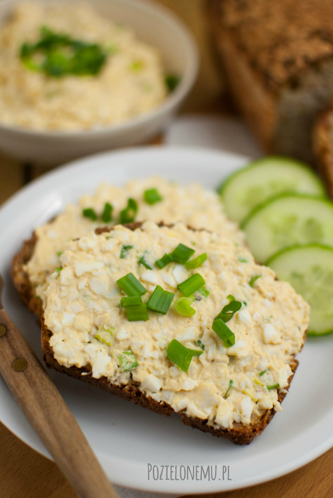 Pozielonemu... Wegetariański blog kulinarny Pasta jajeczna (nie tylko