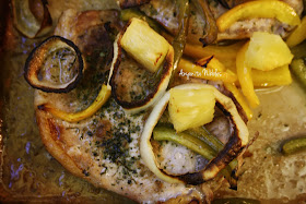 Pork, Pineapple, Onions and Bellpeppers make excellent taco fillings from www.anyonita-nibbles.com