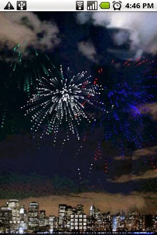   Fireworks Live Wallpaper
