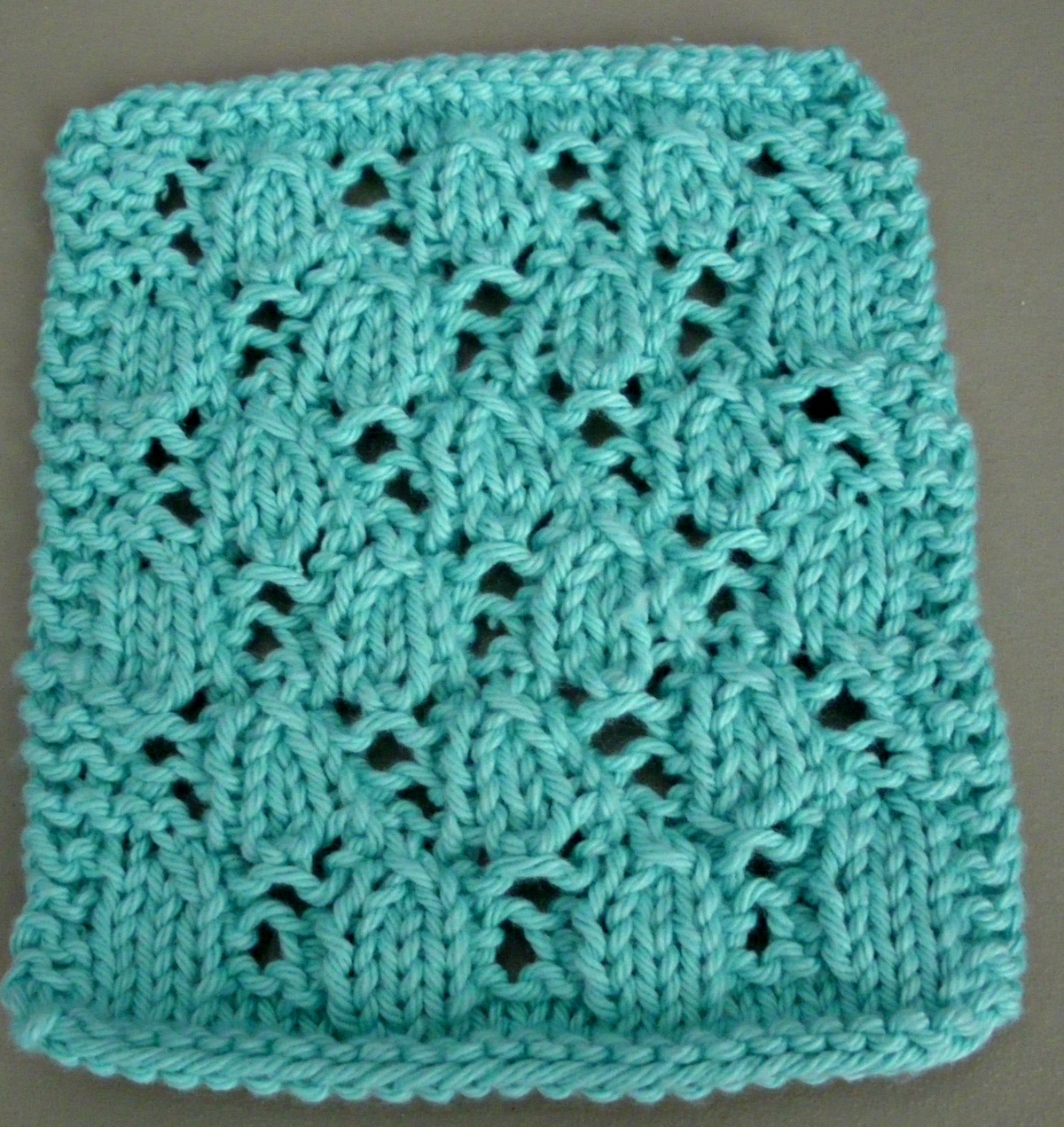 Knitting Swatches: March 2016