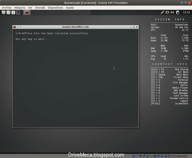 Se instala con exito la aplicacion Se instala con exito la aplicacion