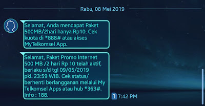 Cara Mendapatkan 500 MB Telkomsel Cuma Rp.10 di Bulan Ramadhan