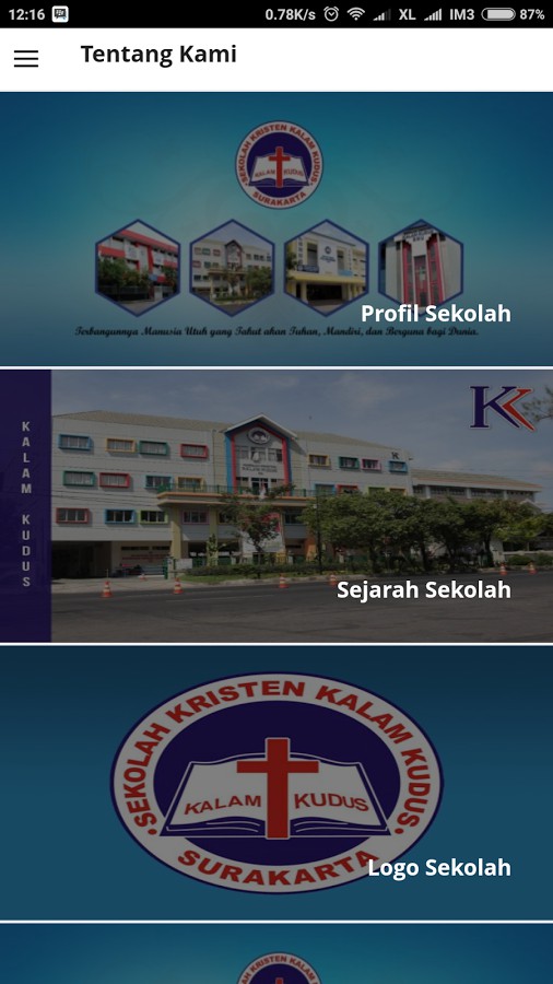 Sekolah Kristen Kalam Kudus Surakarta Luncurkan Mobile Apps