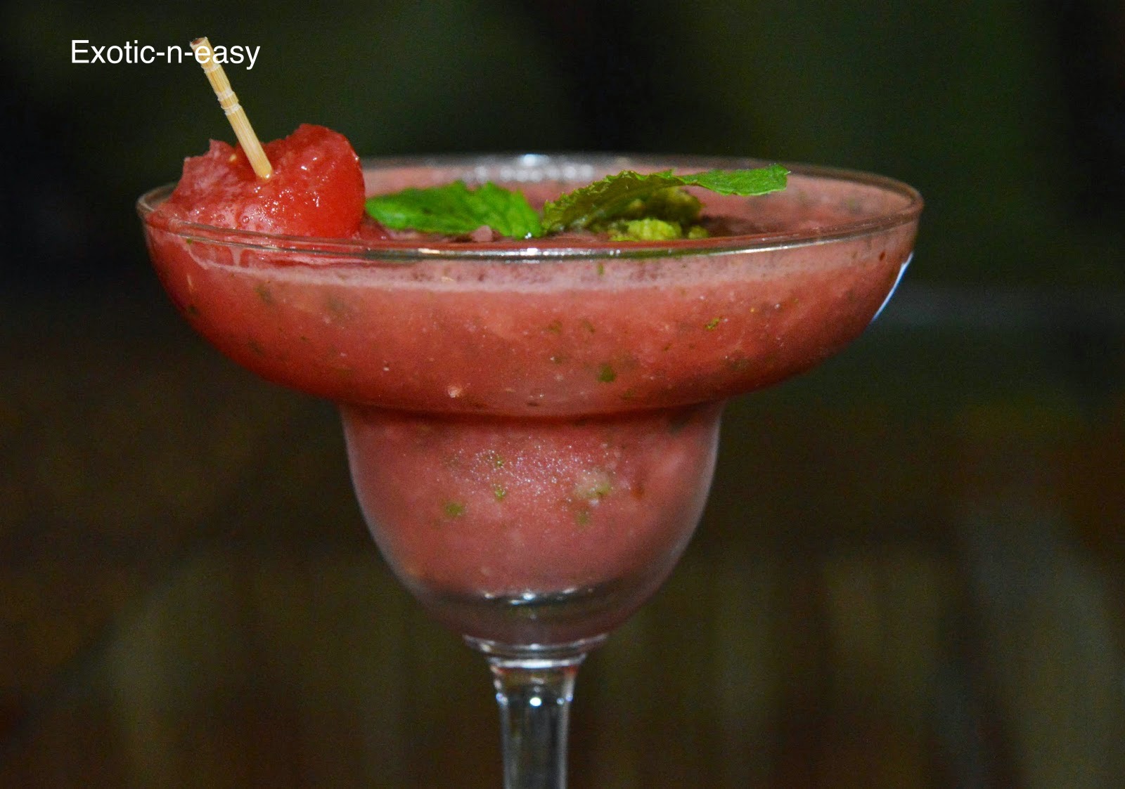 exoticneasy cooking Melon Frappe