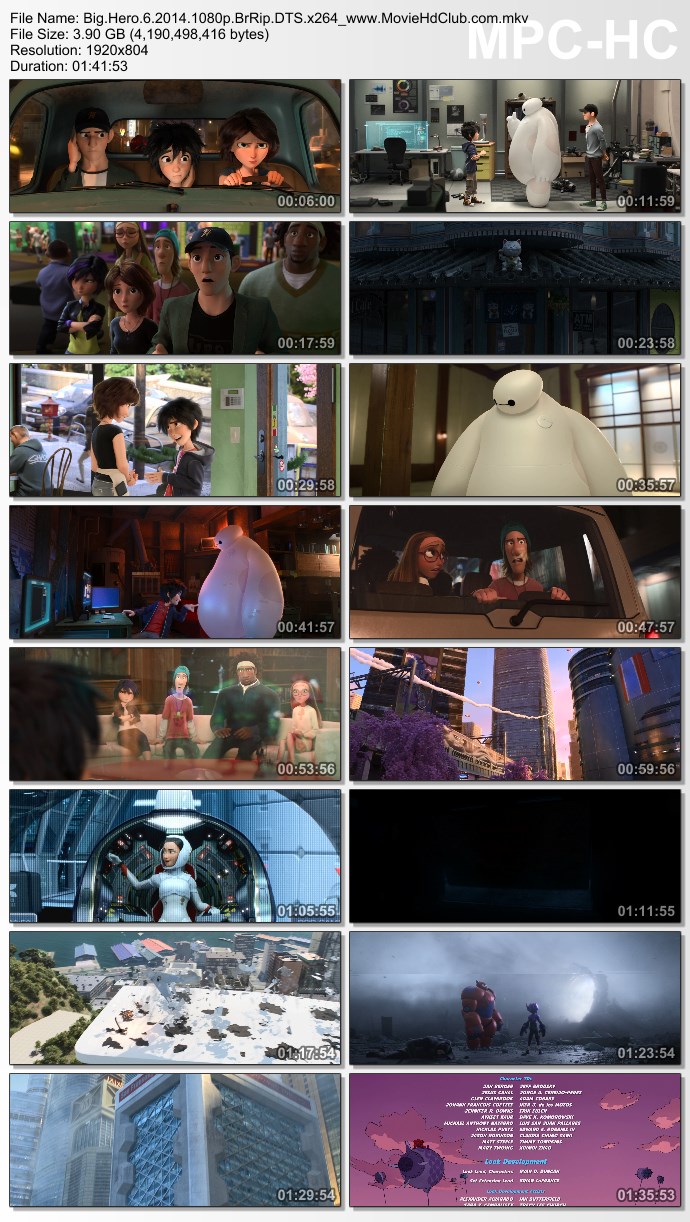 [Mini-HD] Big Hero 6 (2014) - บิ๊ก ฮีโร่ 6 [1080p][เสียง:ไทย 5.1/Eng DTS][ซับ:ไทย/Eng][.MKV][3.90GB] BH_MovieHdClub_SS