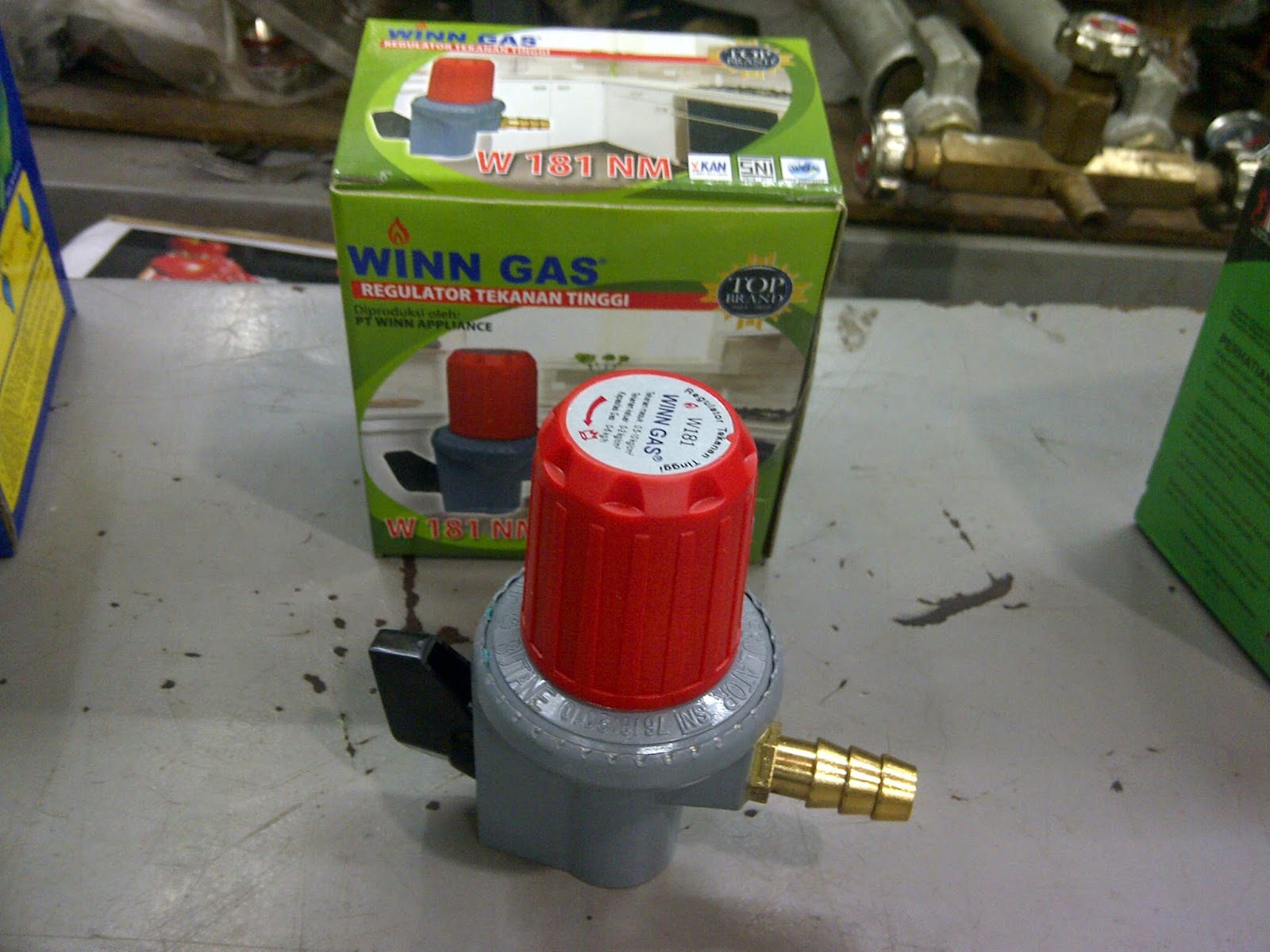 Sentral harga regulator gas LPG high pressure ( HP )