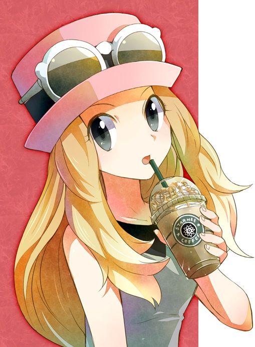 Anime Girls With Starbucks Animoe