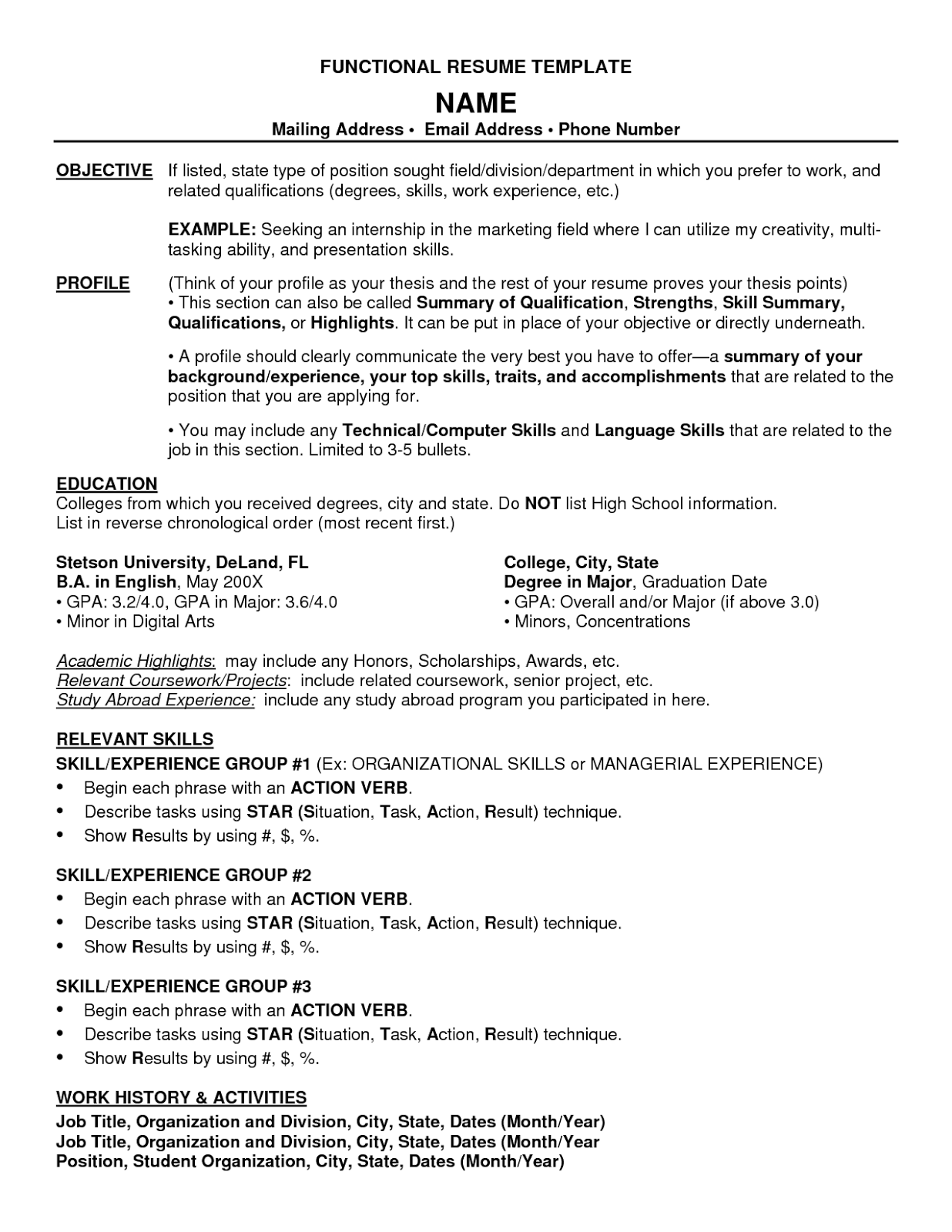How To Design A Functional Resume Template Free Dadakan How To Design A Functional Resume Template Free Dadakan