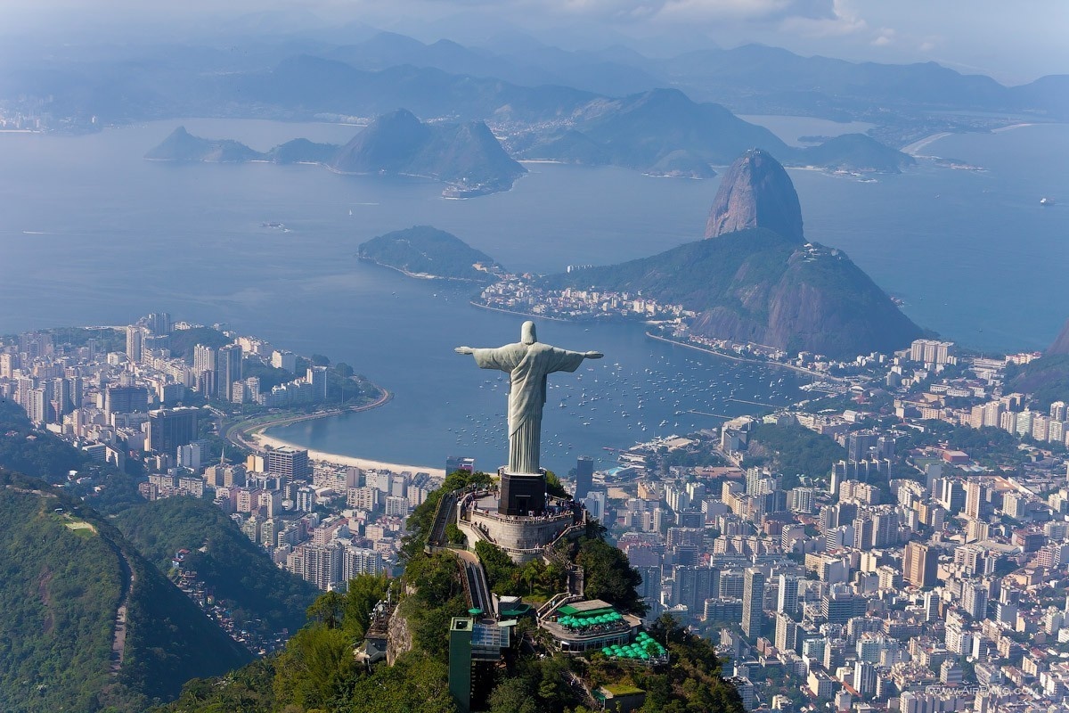 Christ the Redeemer Statue, standing proudly over Rio de Janeiro, Brazil. - The Seven Wonders Of The World Look Totally Different In These Unique Photos. Christ the Redeemer Statue, standing proudly over Rio de Janeiro, Brazil. - The Seven Wonders Of The World Look Totally Different In These Unique Photos.