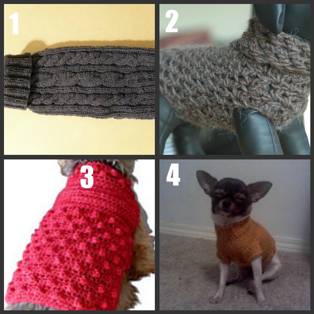 Easy Crochet Dog Sweater Pattern - Crochet and Knitting ...